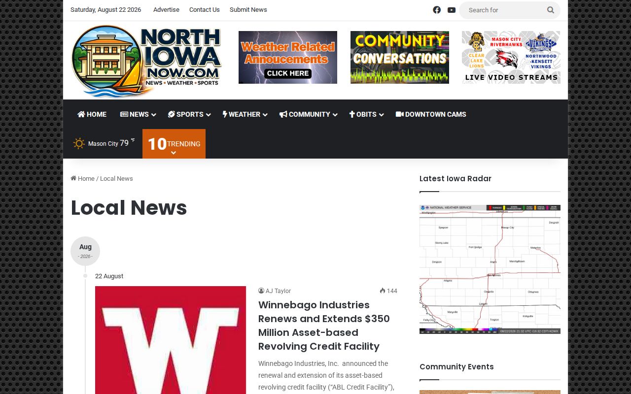 Floyd County crime news and arrest record coverage on North Iowa Now
